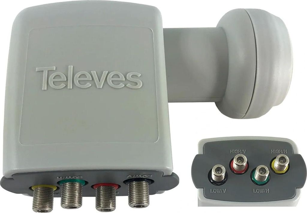 Televes LNC - Quattro 40 mm 0,3 dB HQ SP44EN Image du produit 