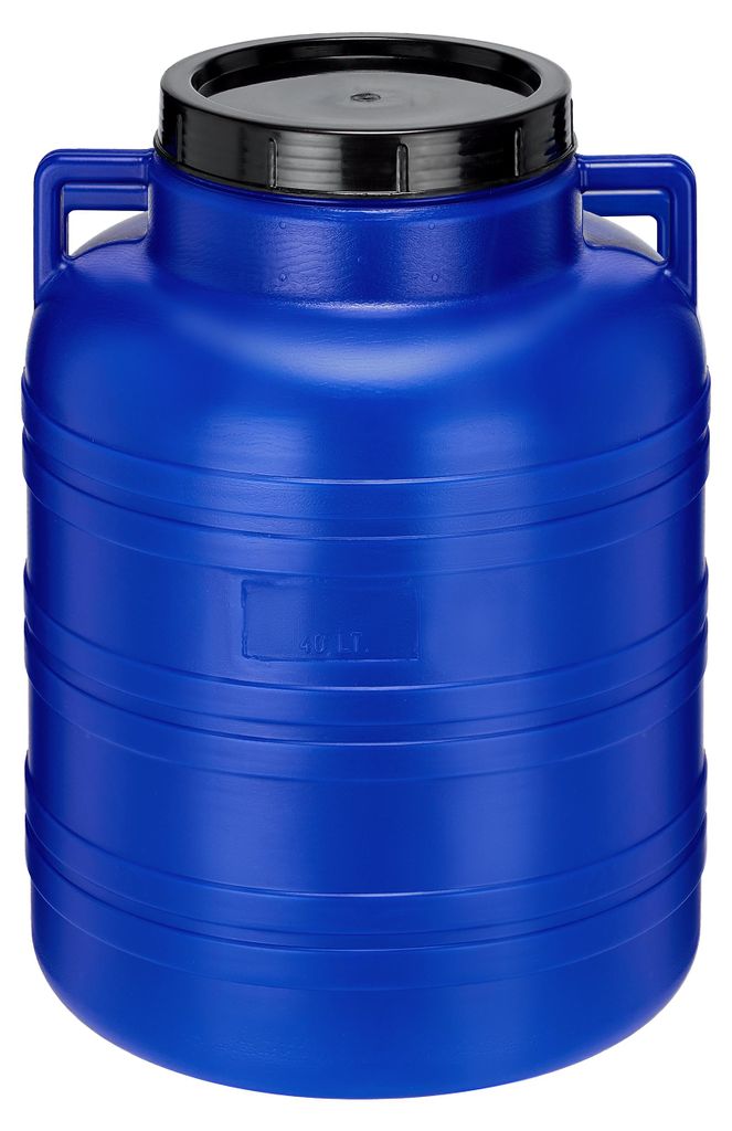 Garronda 40L Plastikfass Lebensmittelfass aus HDPE-Plastik Produktbild 
