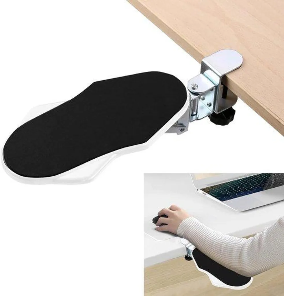 Extension de Bureau Ergonomique Blanche - Rotation 180° - Modèle Ergo-X1