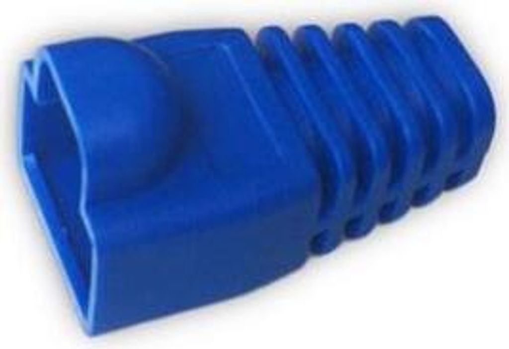 DATACOM RJ45 Steckerhülse mit Blase blau (10St.)