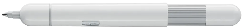 Stylo LAMY pico blanc : Mécanisme rétractable et format de poche