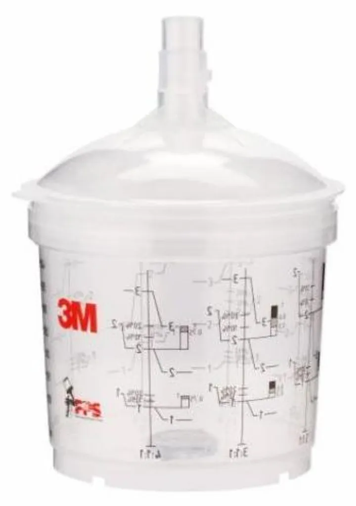 Godet de préparation peinture 700 ml 3M - Idéal pour vernis et laques