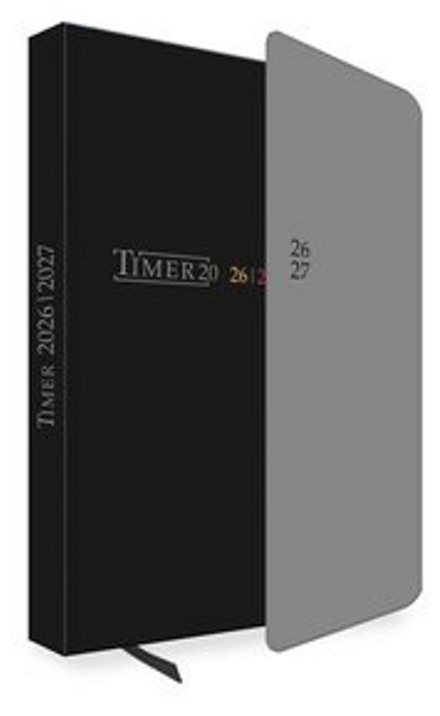 TRÖTSCH - Schülerkalender mit Klappe Black 26/27 Produktbild 