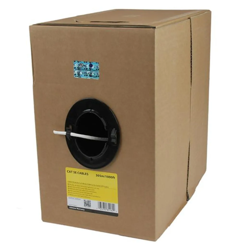 Câble Réseau Cat5e UTP CMR Anti-Interférence pour Connexion Stable