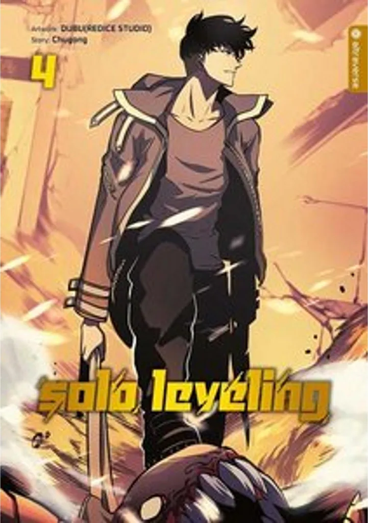 Manhwa Solo Leveling 04 : Livre de bande dessinée coréenne en couleurs