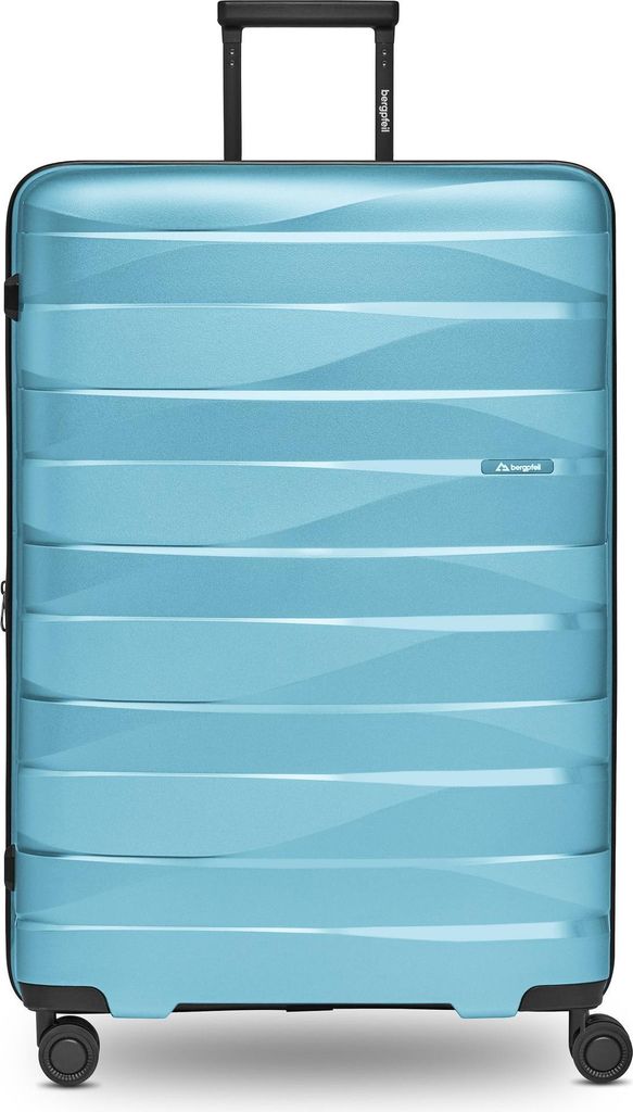 Bergpfeil Travel Trolley Glacier Blue Metallic hellblau 75cm