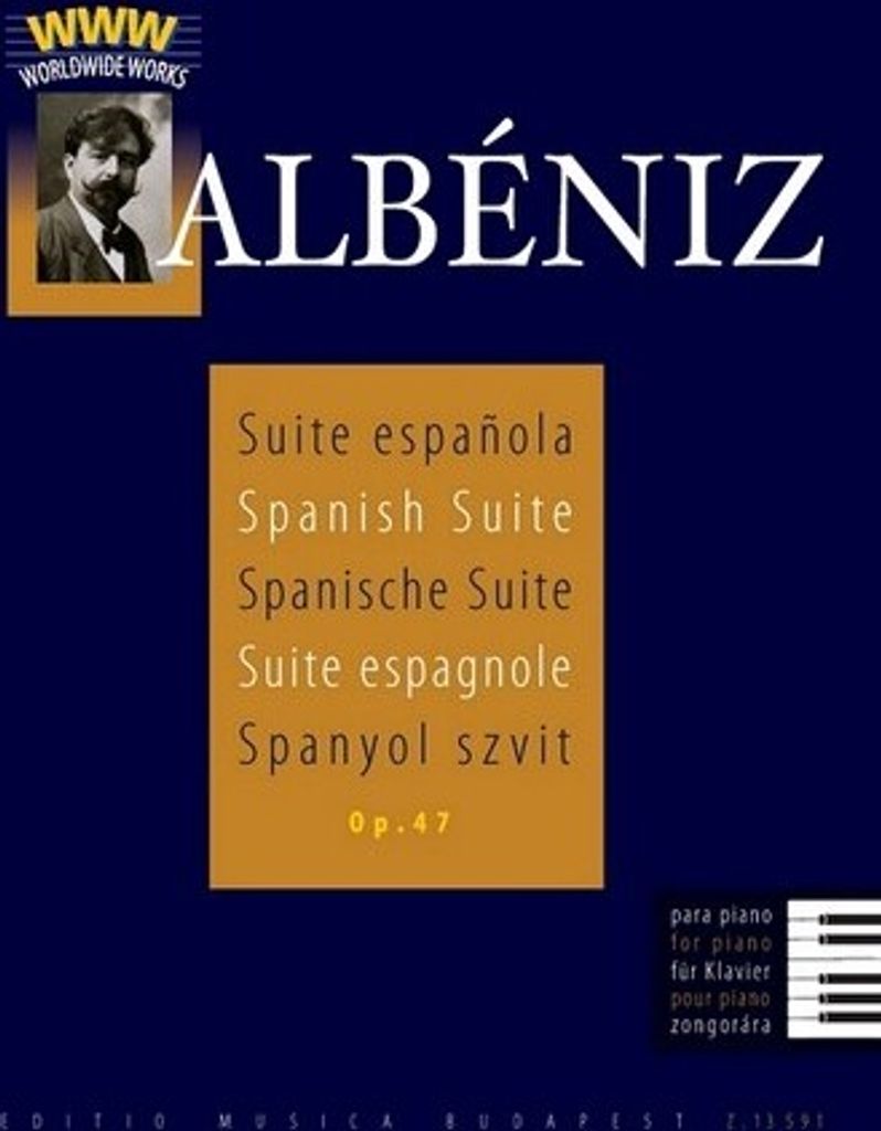 Suite espanola op.47 für Klavier