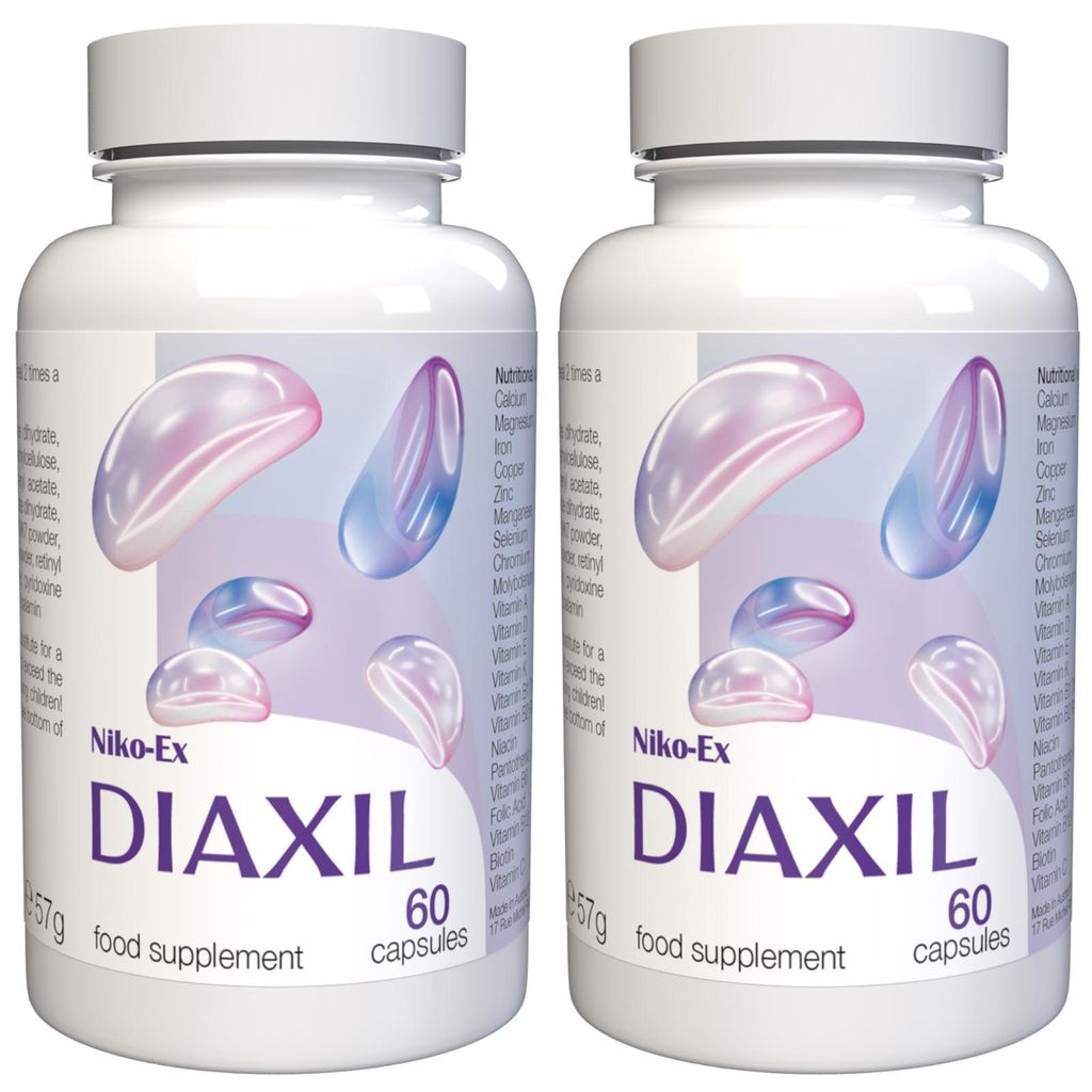 Diaxil - 120 Kapseln (2x60) hochdosiert - Original Rezept Produktbild 