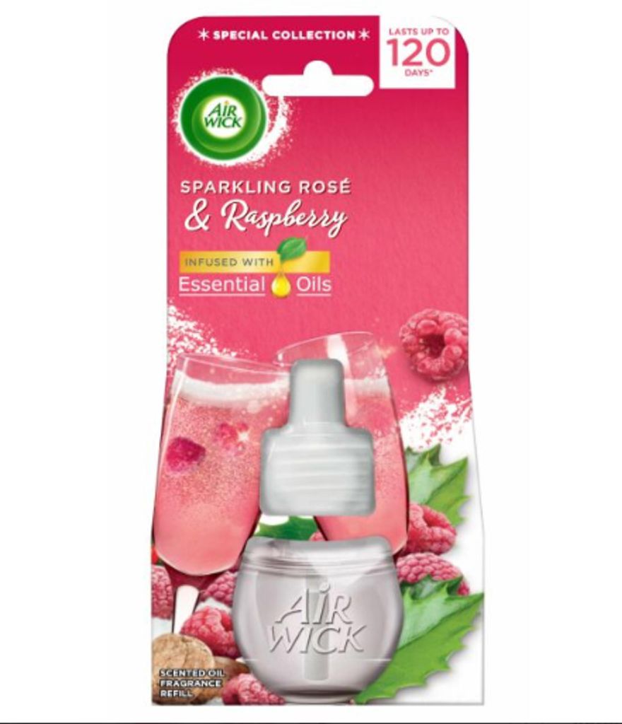 Air Wick Rose Champagne and Raspberry Nachfüllpackung für elektrische Lufterfrischer 19ml