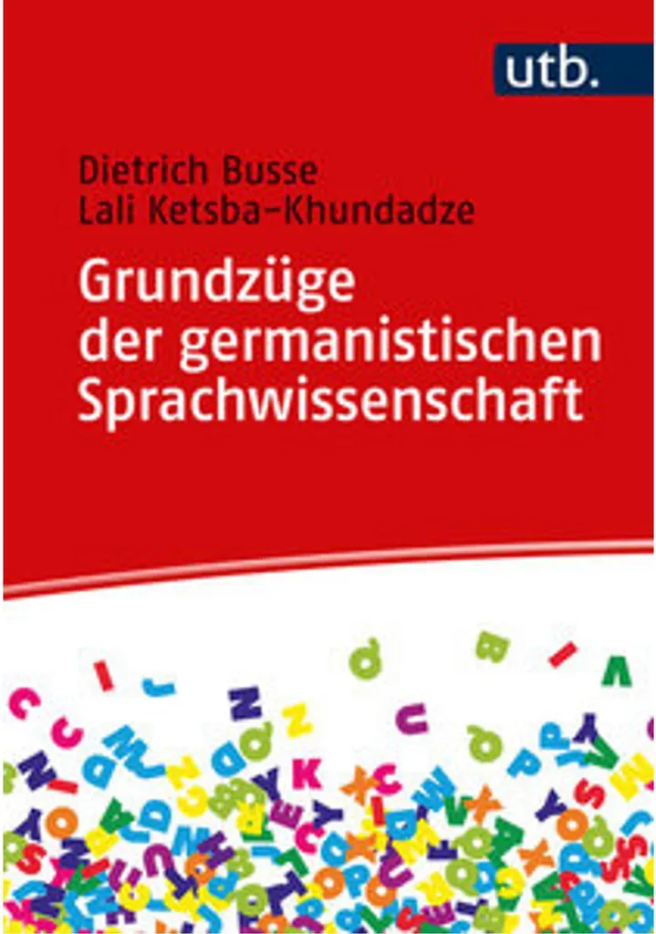 Livre de linguistique germanique Grundzüge der germanistischen Sprache