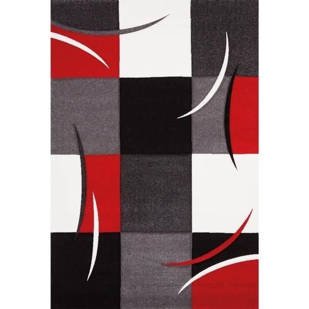 Tapis géométrique DI 65 anti-poussière - Solution déco pour allergiques