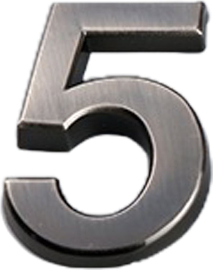 Adressnummer Selbstkleber Korrosionsbeständiges Abs 0-9 3D-Zahlen Türplänen für zu Hause-5