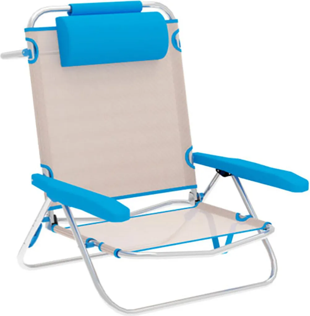 Chaise camping Marbueno : fini le mal de dos avec l'assise rembourrée