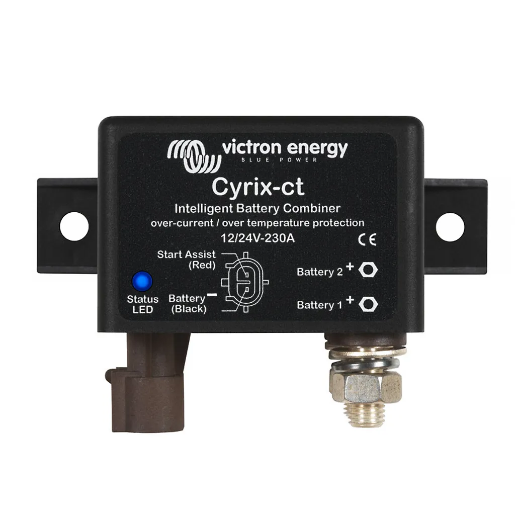 Évitez la panne de batterie moteur avec le coupleur Cyrix 230A