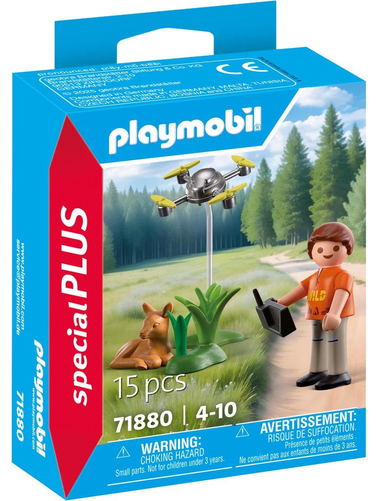 PLAYMOBIL 71880 SPECIAL PLUS - Rehkitz-Rettung mit Drohne