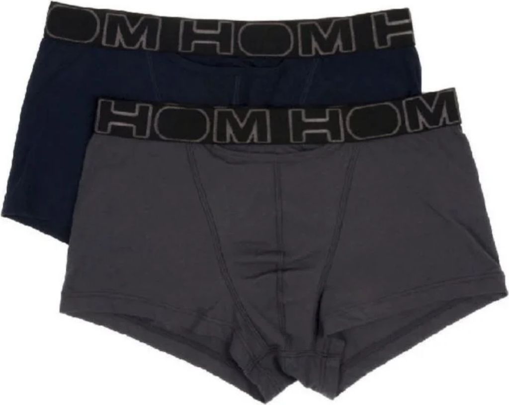 HOM Unterhose HOM BOXERLINES HO1 Basic Boxershorts 2er Pack Produktbild 