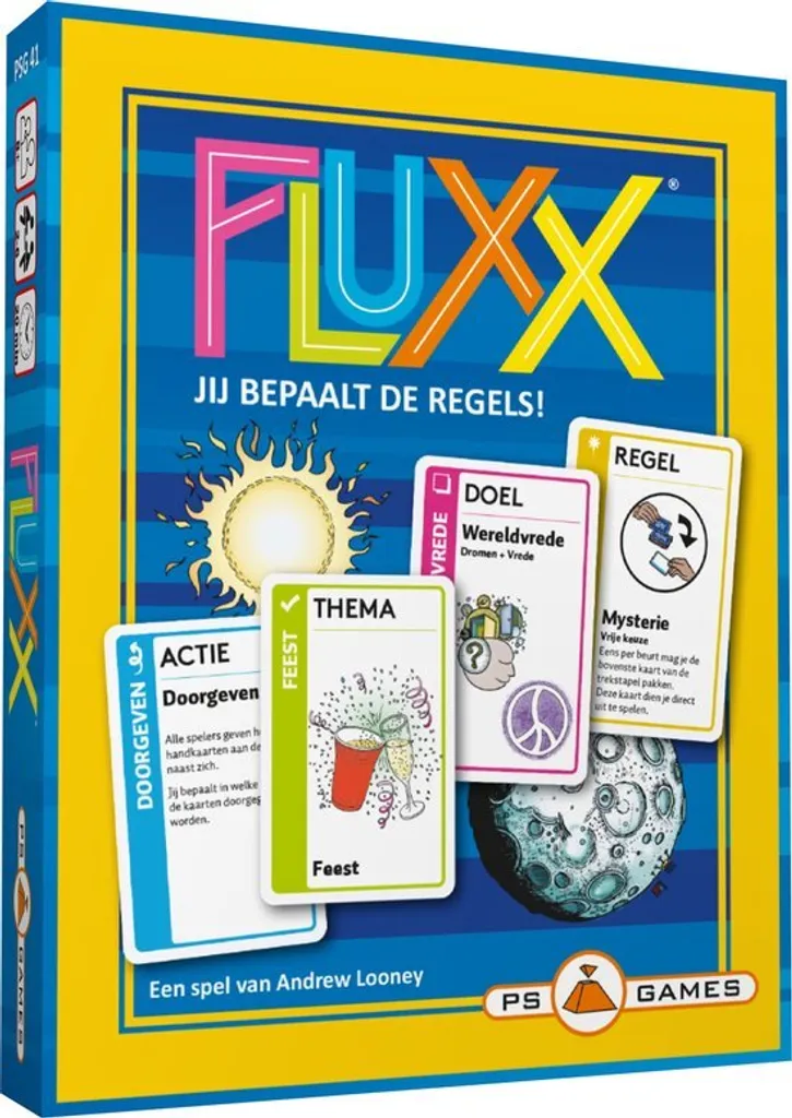 Fluxx 5.0 - Jeu de Cartes Idéal pour les Voyages et Soirées entre Amis