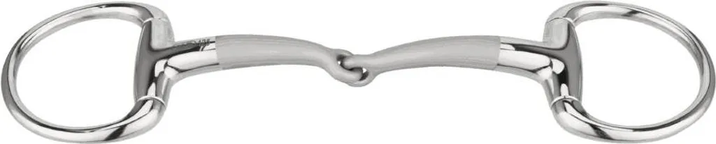 Sprenger SATINOX testa di oliva morso snaffle 14 mm singolo snodato