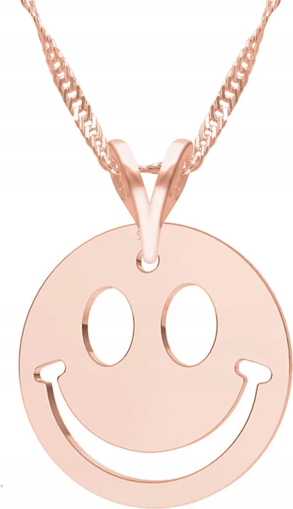 Girocollo Faccina Sorridente Argento 925 Oro - Eleganza Minimal