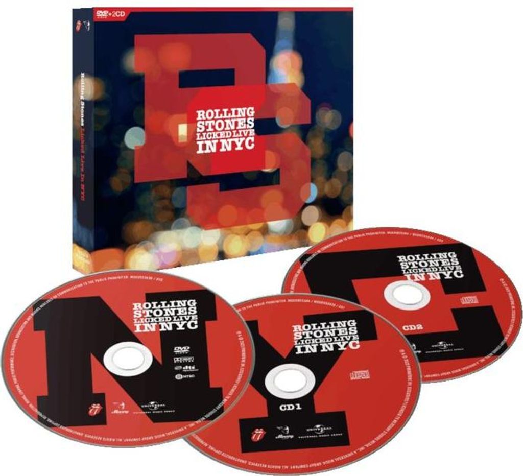 Licked Live In NYC (2CD+DVD)