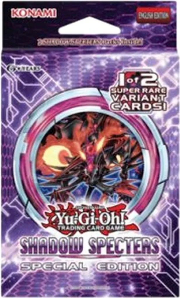Yu-Gi-Oh! Shadow Specters Édition Spéciale Cartes Super Rares