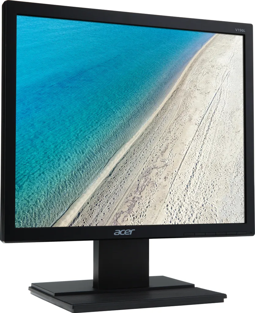 Écran LCD Acer V196LBb 19" 75Hz avec Technologie ComfyView Couleur Noir