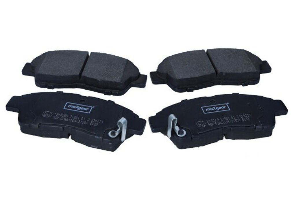 MAXGEAR Bremsbeläge Satz Vorne Bremsklötze für TOYOTA COROLLA (ZZE12, NDE12, ZDE12) 19-0569