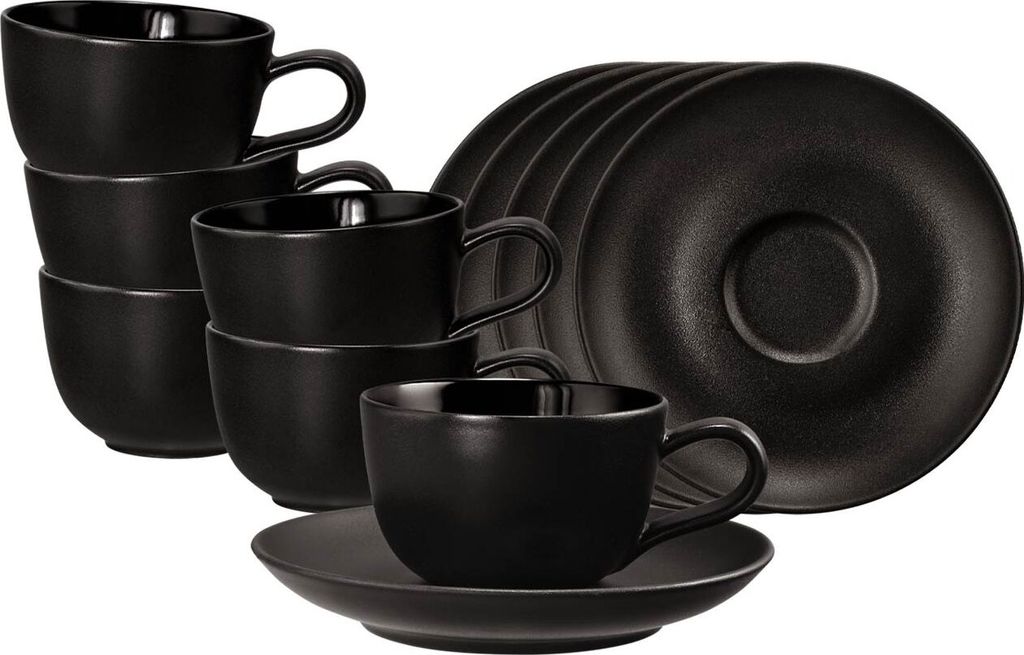 Seltmann Weiden Liberty Velvet Black Espressotasse mit Produktbild 