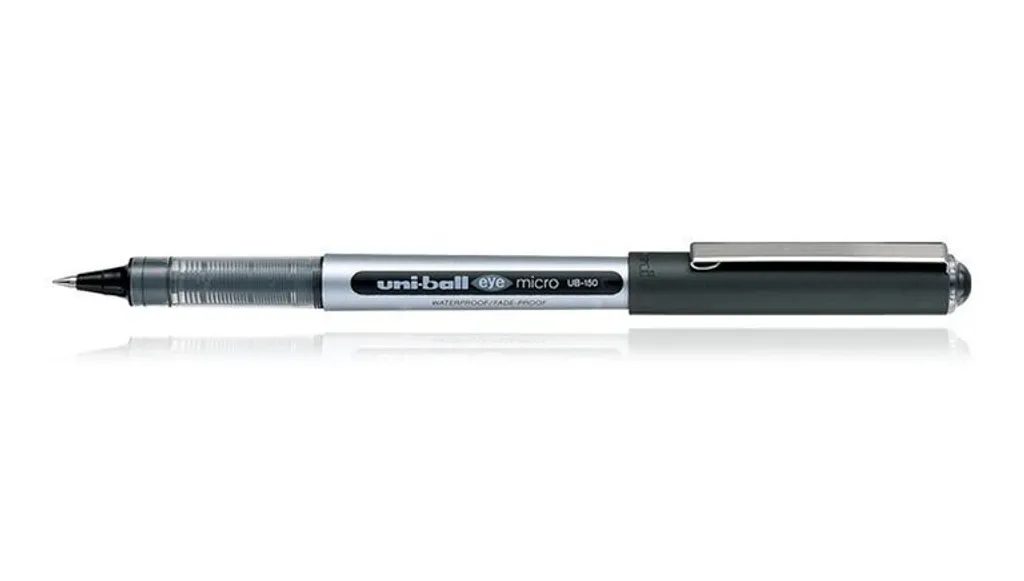 Set 12 Penne Uni-Ball Eye Micro UB-150 Nere - Tratto 0.5mm Preciso