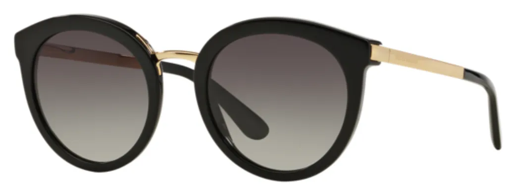 Monture Solaire DG4268 501/8G Dolce & Gabbana Noire Verres 52mm Chic