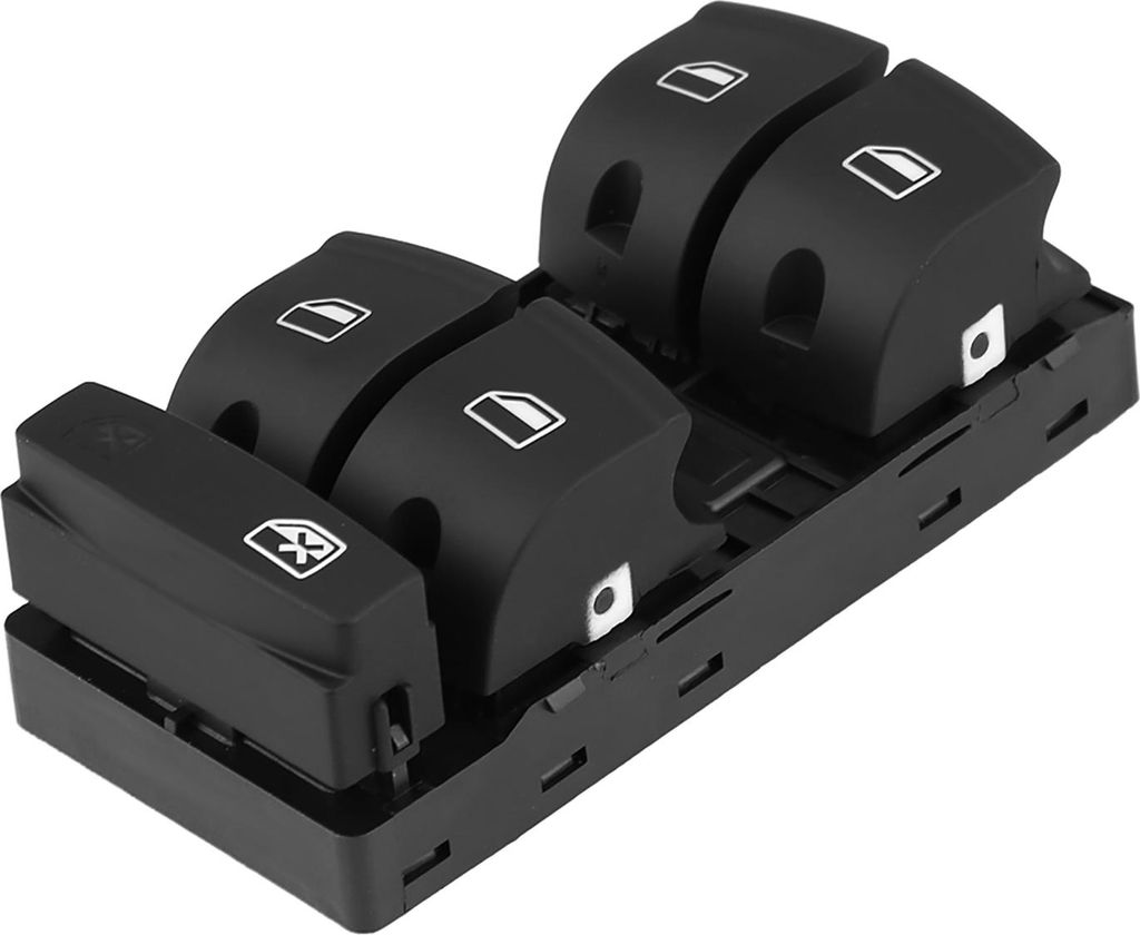 Fensterlifter -Taste, Verschleiß -Auto -Power -Schalter Perfect Fit Wärmefest 4F0959851f Ersatz für A6 S6 LHD