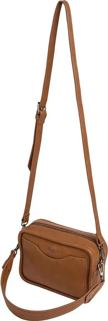Sacoche bandoulière marron Pepe Jeans Bassy Code - Format compact - 3