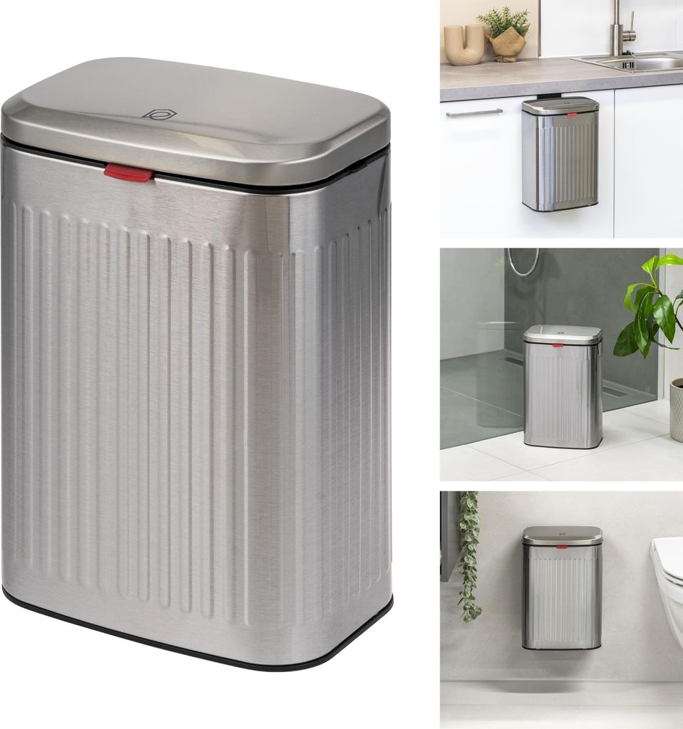 cestino eluno, cestino per cucina e bagno, capacità 6 Immagine del prodotto 