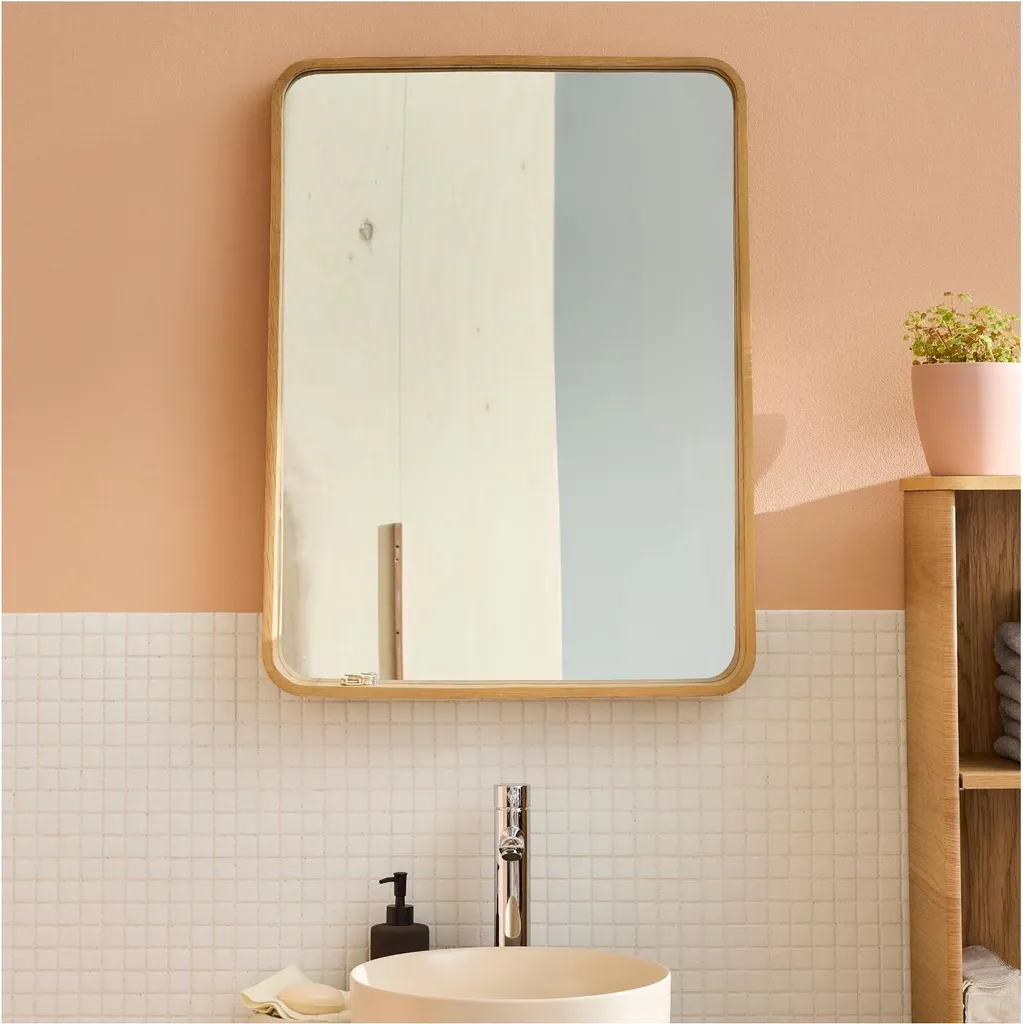 Miroir décoratif MARIUS 60x80cm pour agrandir votre salon ou entrée