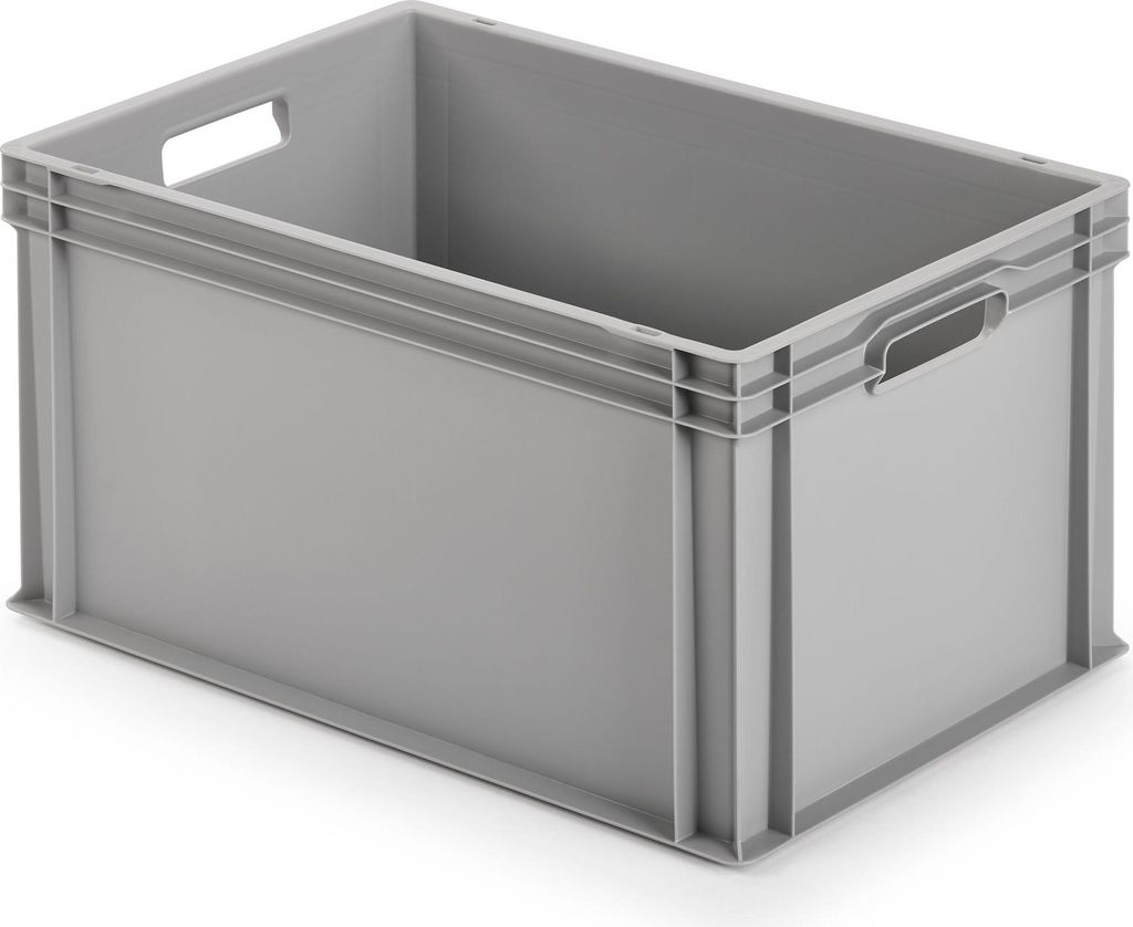 ALUTEC Kunststoffbehälter 60x40x32cm Stapelbox Stapelkiste Eurobox