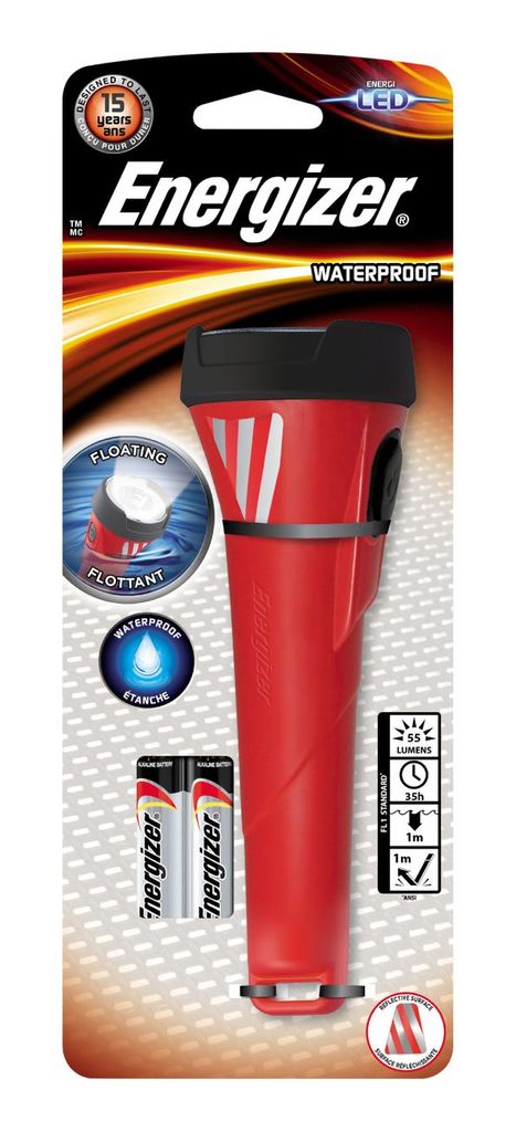 Outdoor Taschenlampe Waterproof 2AA | Packung (1 Stück)