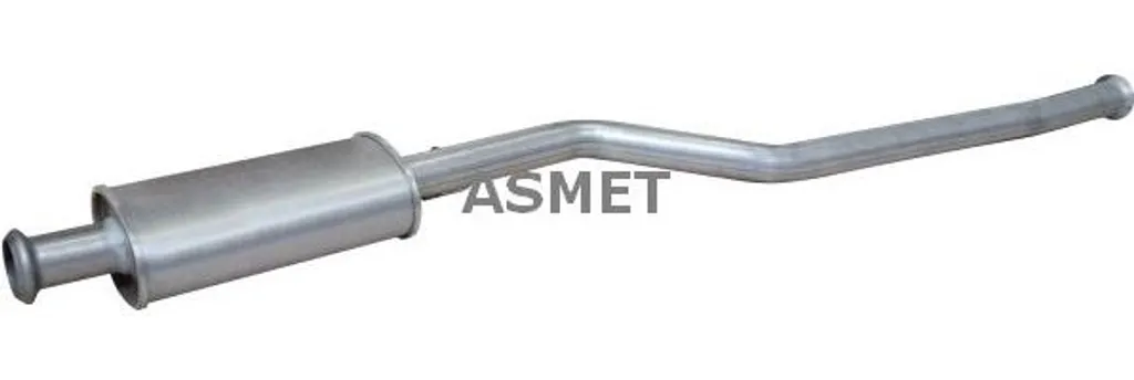 Silencieux central ASMET 9047 pour Berlingo et Partner OE 1717H0