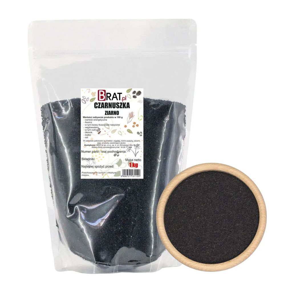 Čierna rasca 1kg Brat.pl Obrázok produktu 