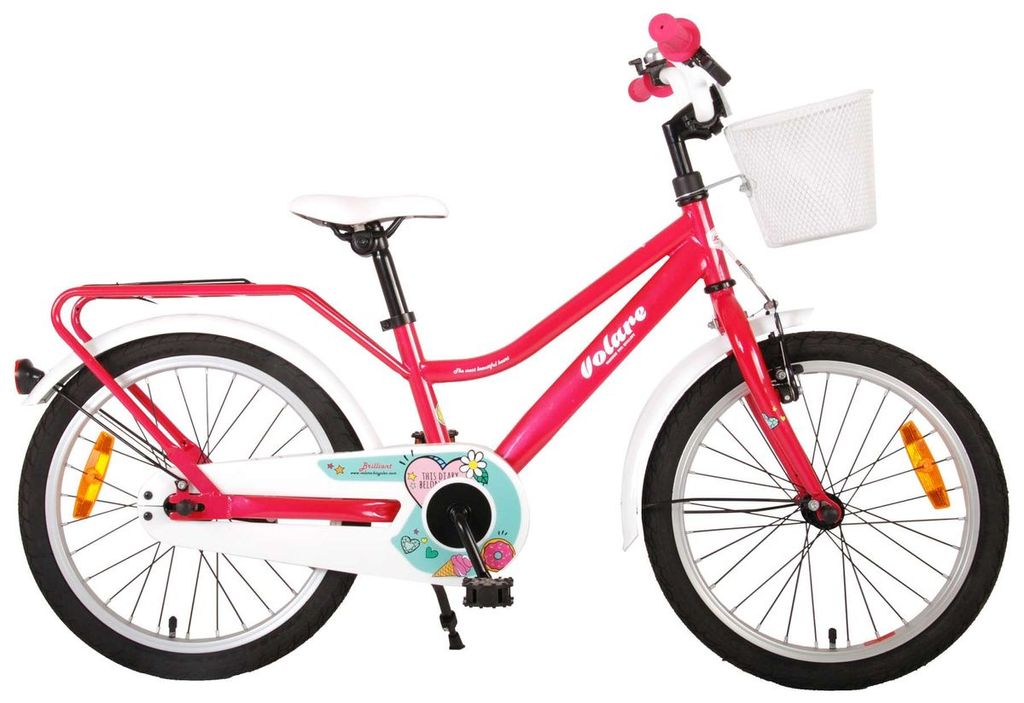 18 ZOLL Kinder Mädchen Fahrrad Kinderfahrrad Mädchenfahrrad Kinderrad Mädchenrad 