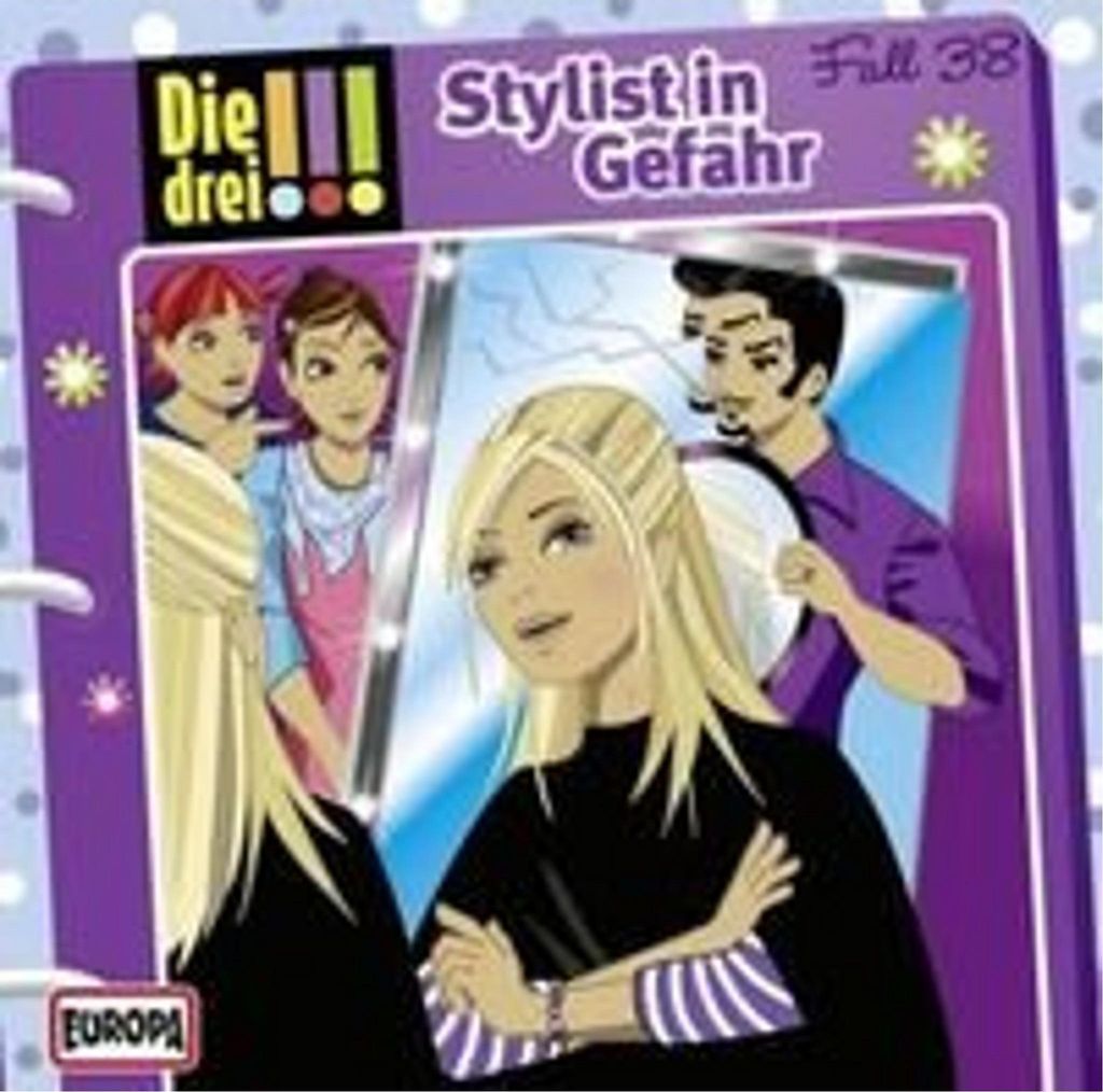 Die drei 38. Stylist in Gefahr (drei Ausrufezeichen)