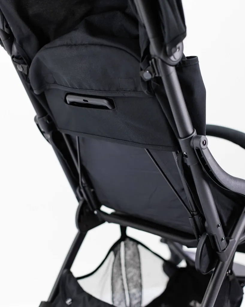 Poussette Canne Compacte Magic Fold S1 Plus Hamilton Noir pour Bébé Mobile - 19
