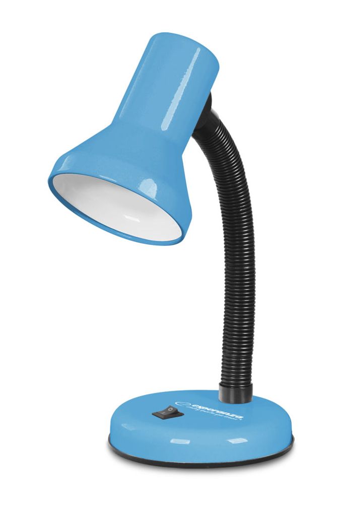 Esperanza Schreibtischlampe E27 Alatair Blau Produktbild 