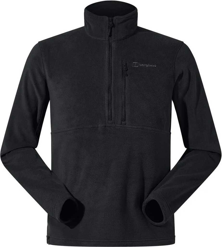 Polaire isolante Prism PT HZ Berghaus Noir - Demi-zip avec capuche L