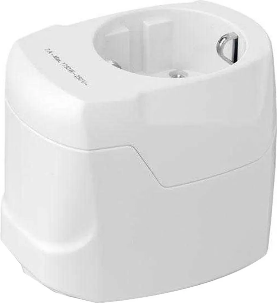 Adaptateur universel compact multi-pays MO1965 blanc haute sécurité