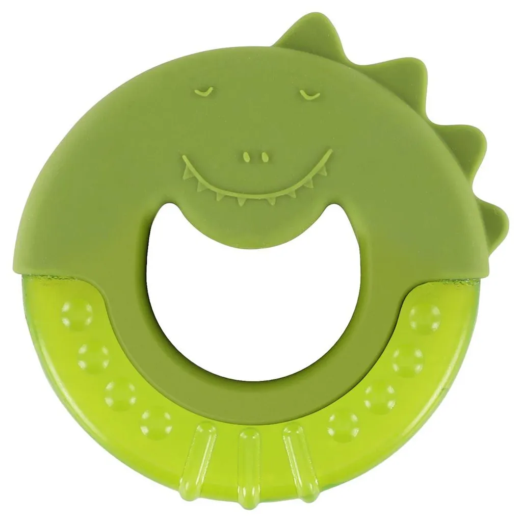 Anneau de dentition silicone Trixie Mr. Dino rempli d'eau rafraîchissant