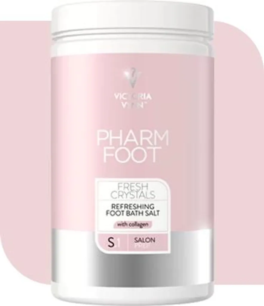 Sel cristallisé Victoria Vynn Pharm podologie soin des pieds 1250g