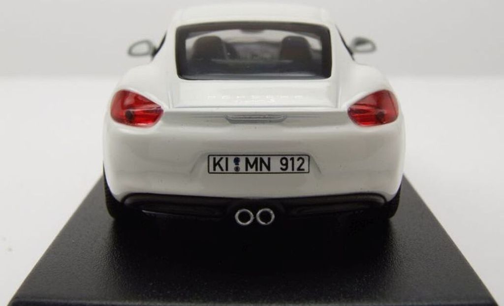 Norev 750037 Porsche Cayman S weiss 2013 Maßstab 1:43 Produktbild 7
