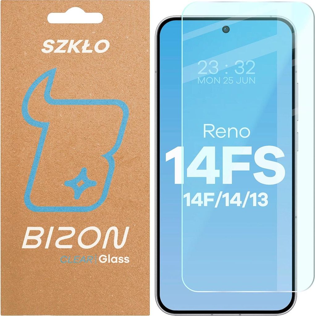 Szkło hartowane Bizon Glass Clear 2 do Oppo Reno13