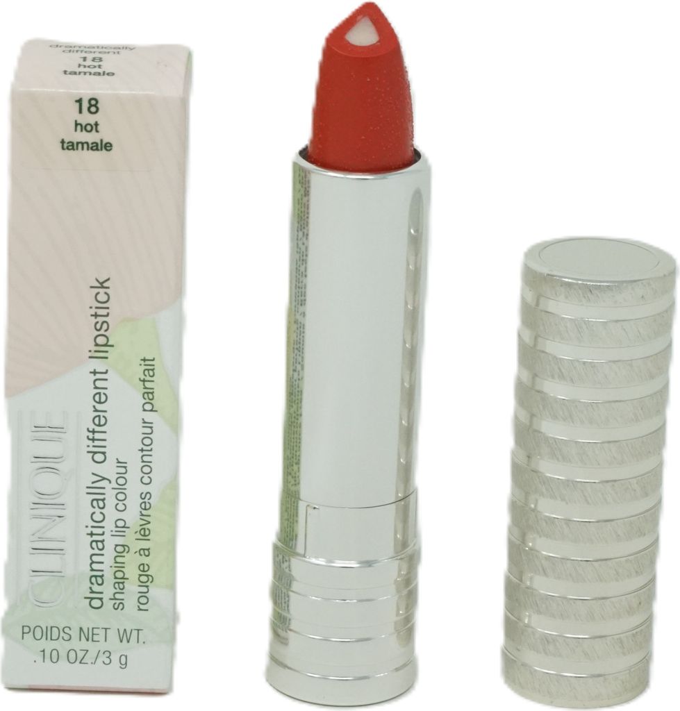 Clinique dramatically different lipstick shaping lip colour 18 hot tamale 3g