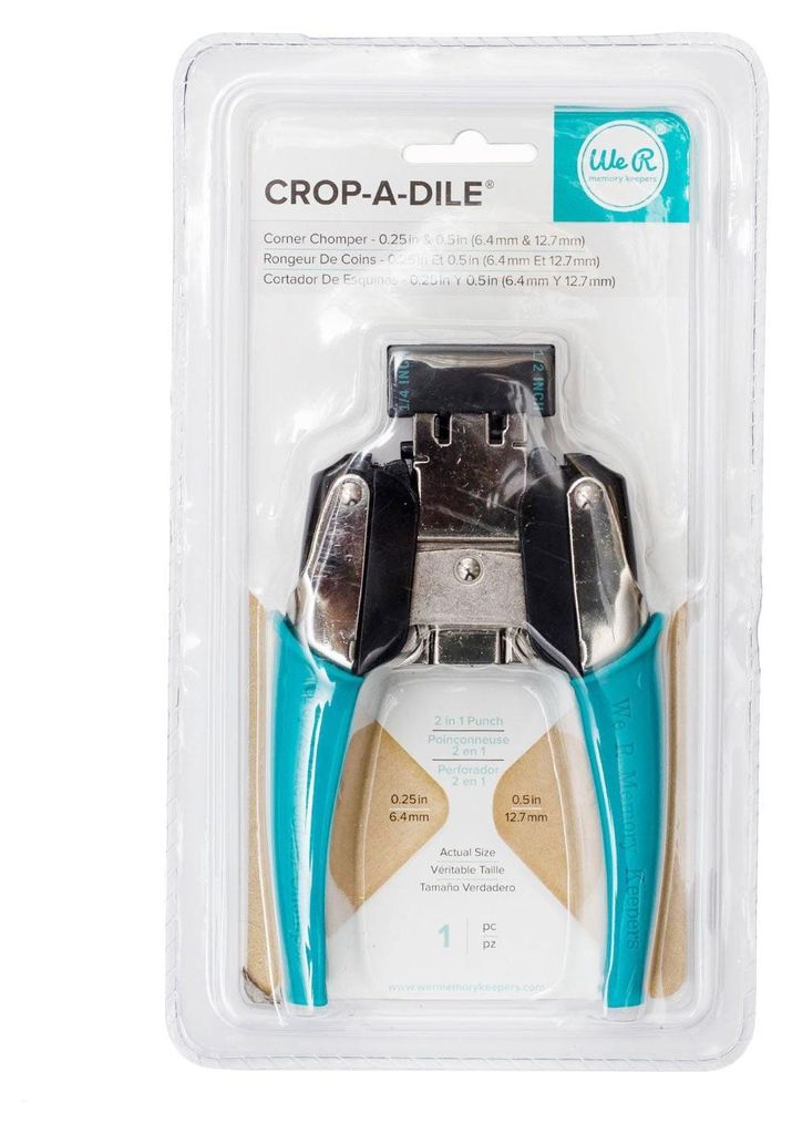 We r makers - crop-a-dile corner chomper tool 2 in 1